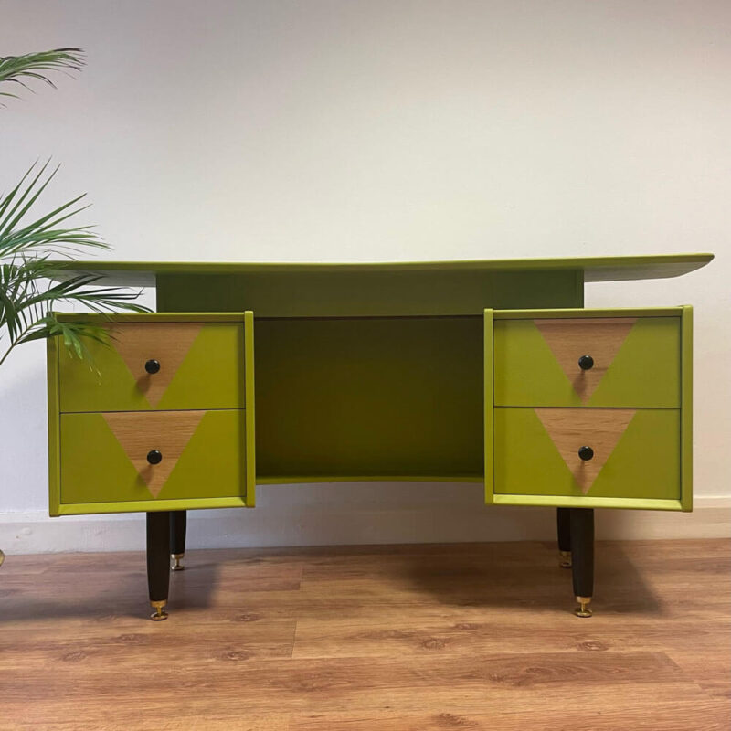 Hand-Painted G-Plan Dressing Table / Desk