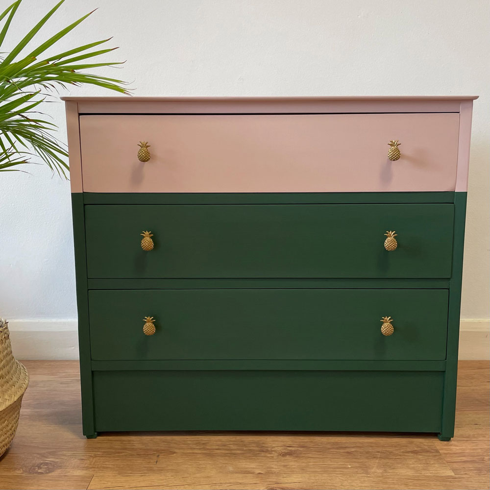 Pineapple chest of drawers