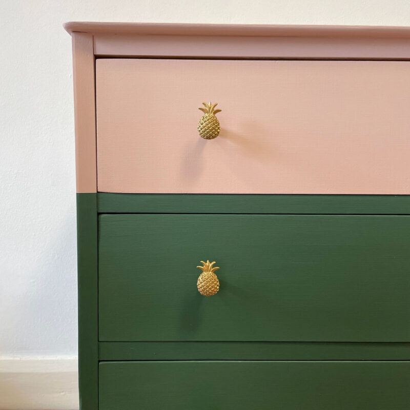 Pineapple chest of drawers
